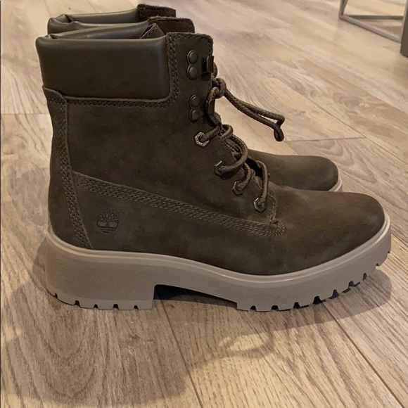 Timberland Shoes - Timberland Women’s Carnaby Cool Olive Boots